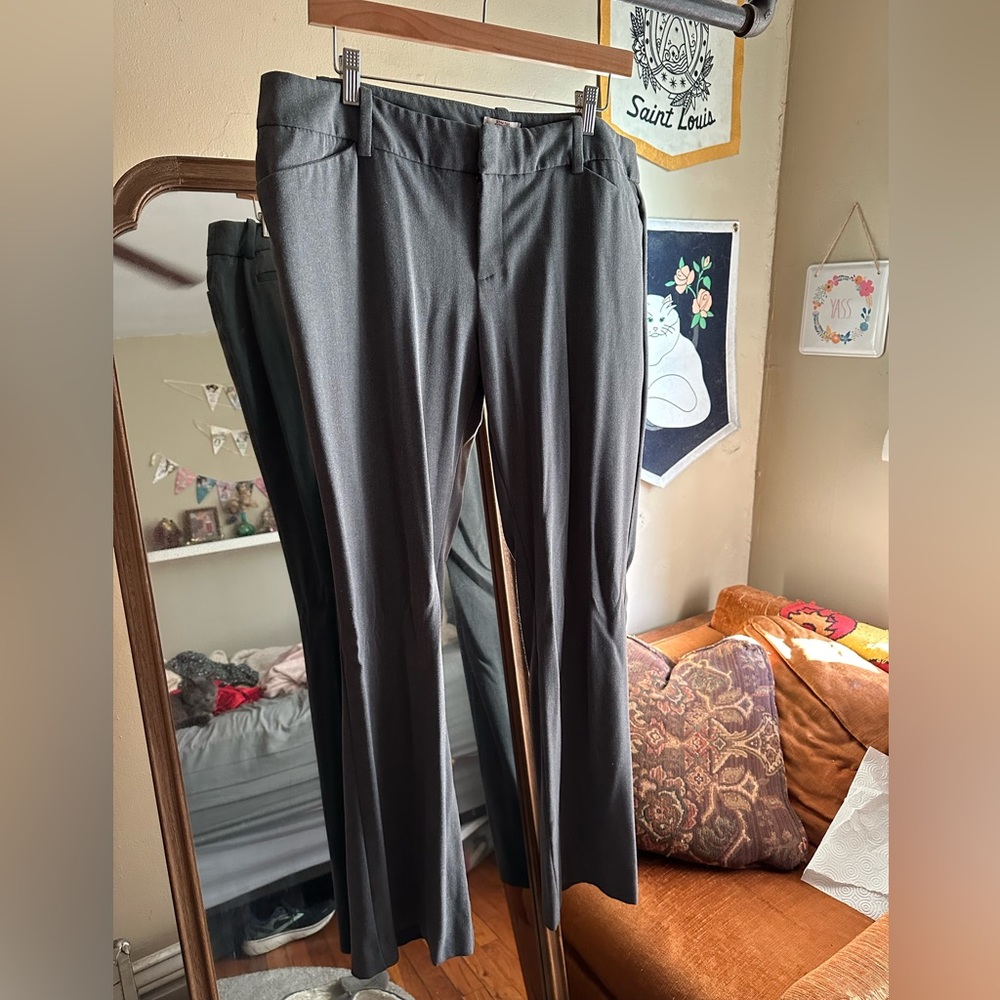 Merona Stretch Gray Business Slacks Size 16